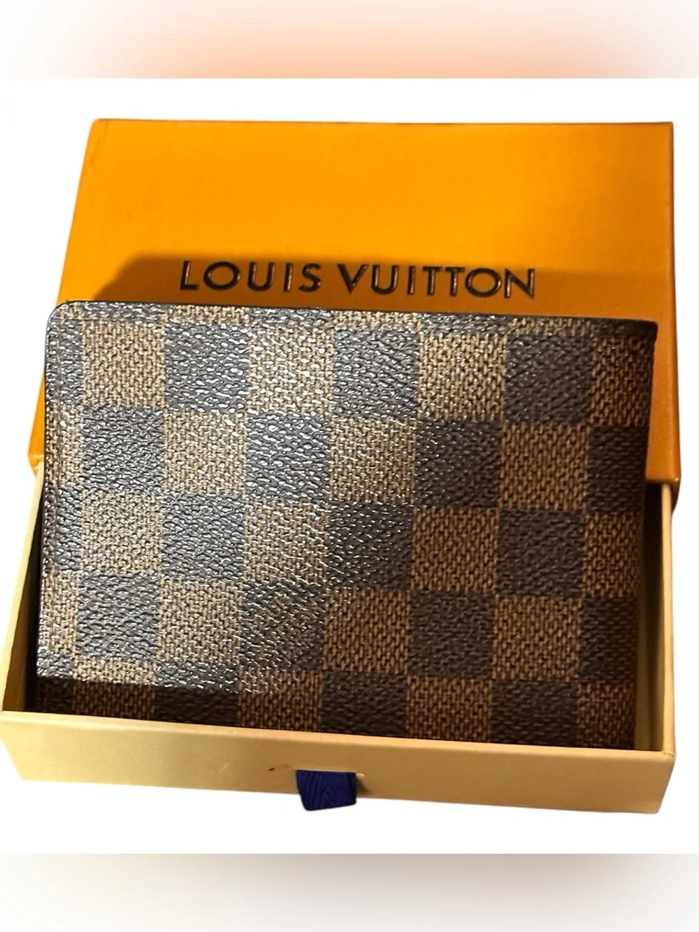 Louis Vuitton Brown Damier Bifold Wallet